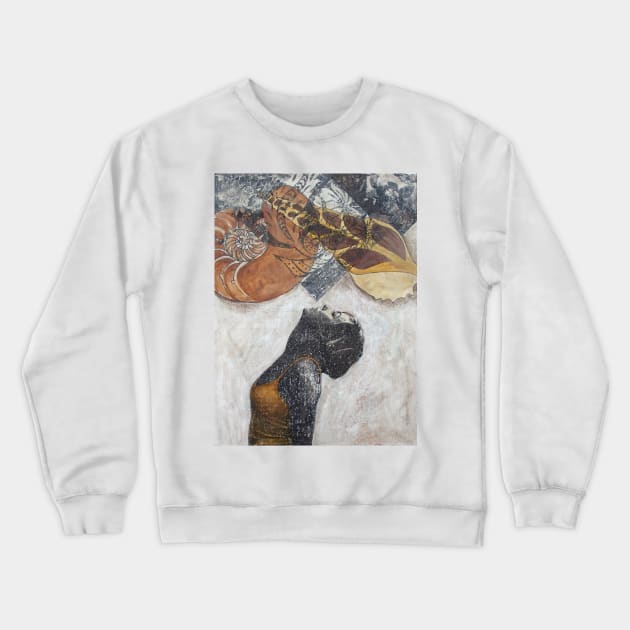 Finding Fibonacci Crewneck Sweatshirt by BethDAngelo